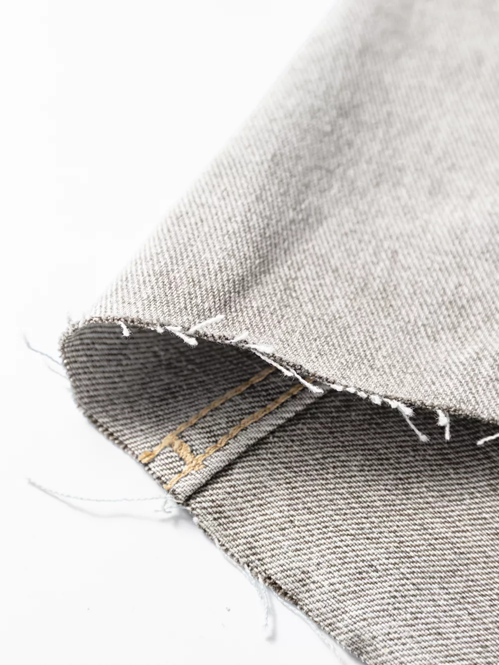 Color Block Patchwork Raw Hem Denim Jacket, image 13