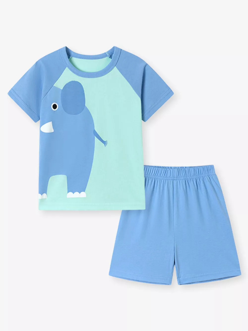 Children's Animal Round Neck Top and Shorts Set, image 7