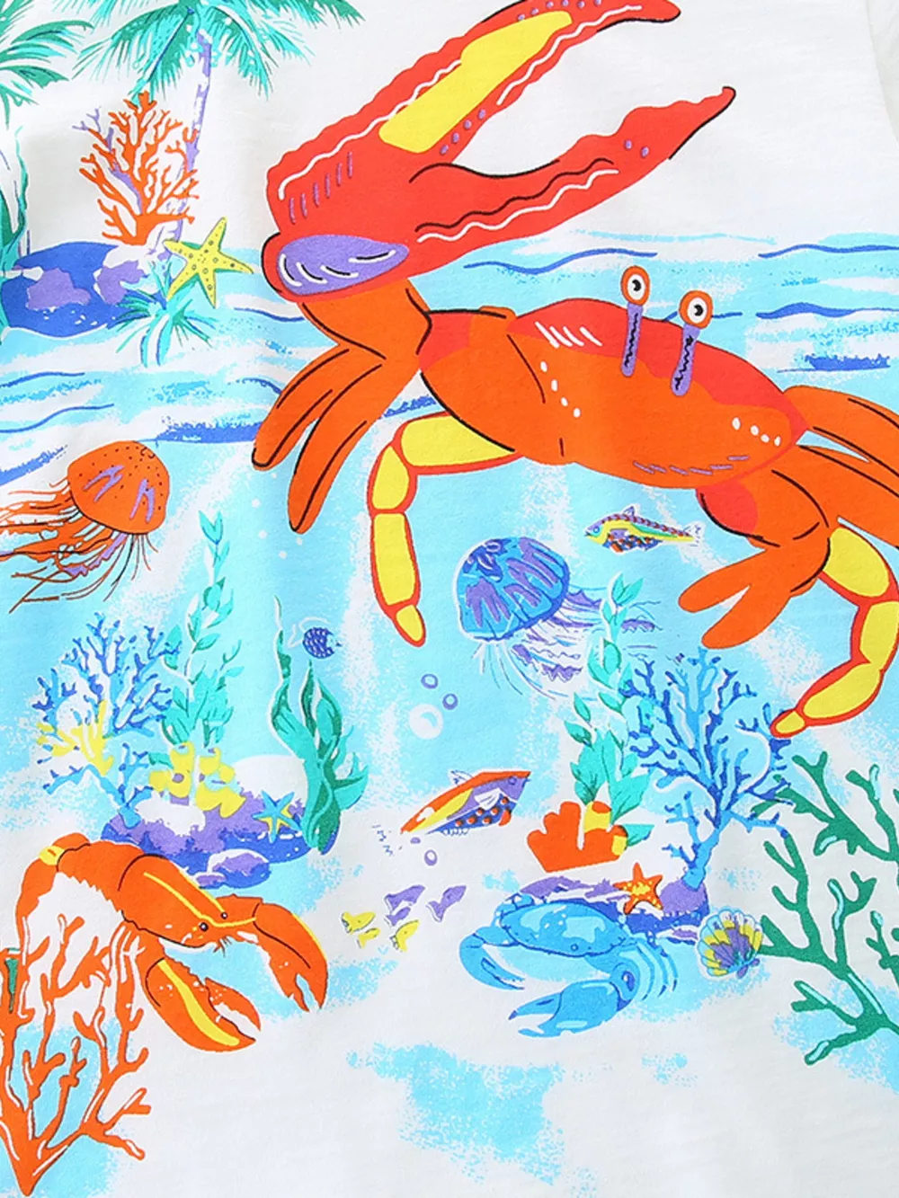 Children's Crab Round Neck T-Shirt, image 3