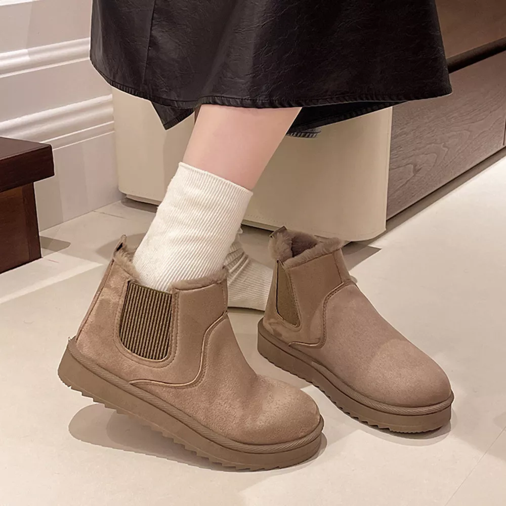 Round Toe Platform Boots, image 10