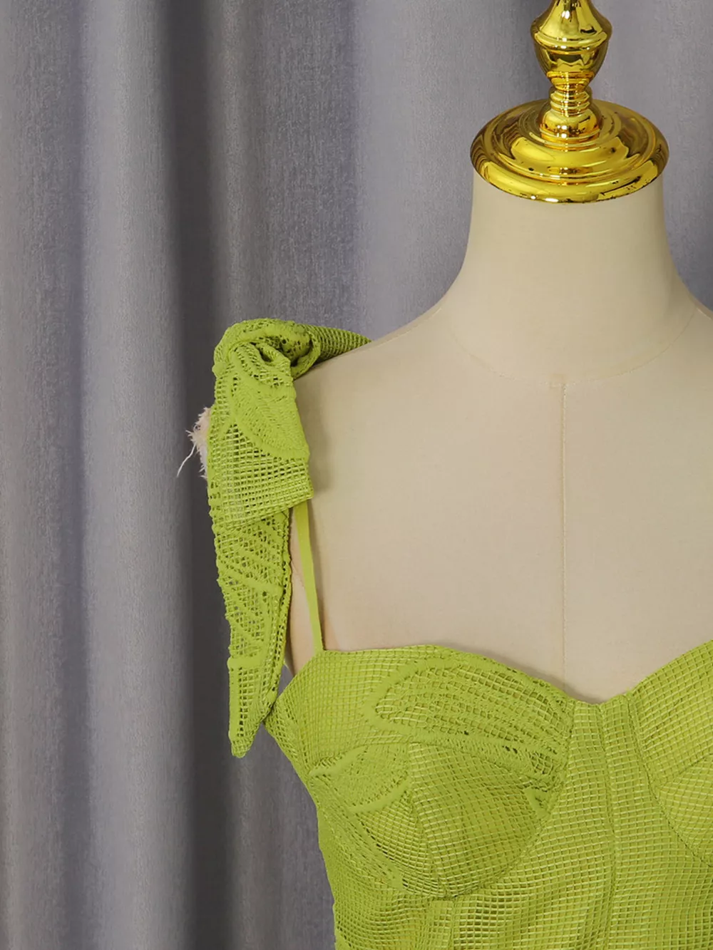 Sweetheart Neck Tie-Strap Dress, image 10