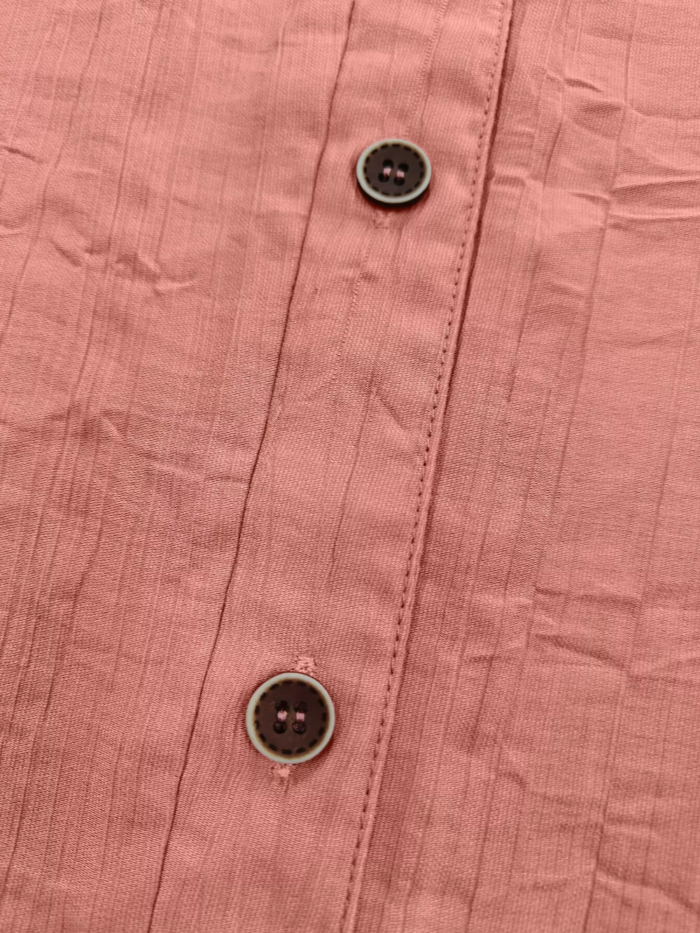 Textured Button-Down Shirt with Chest Pocket, image 3