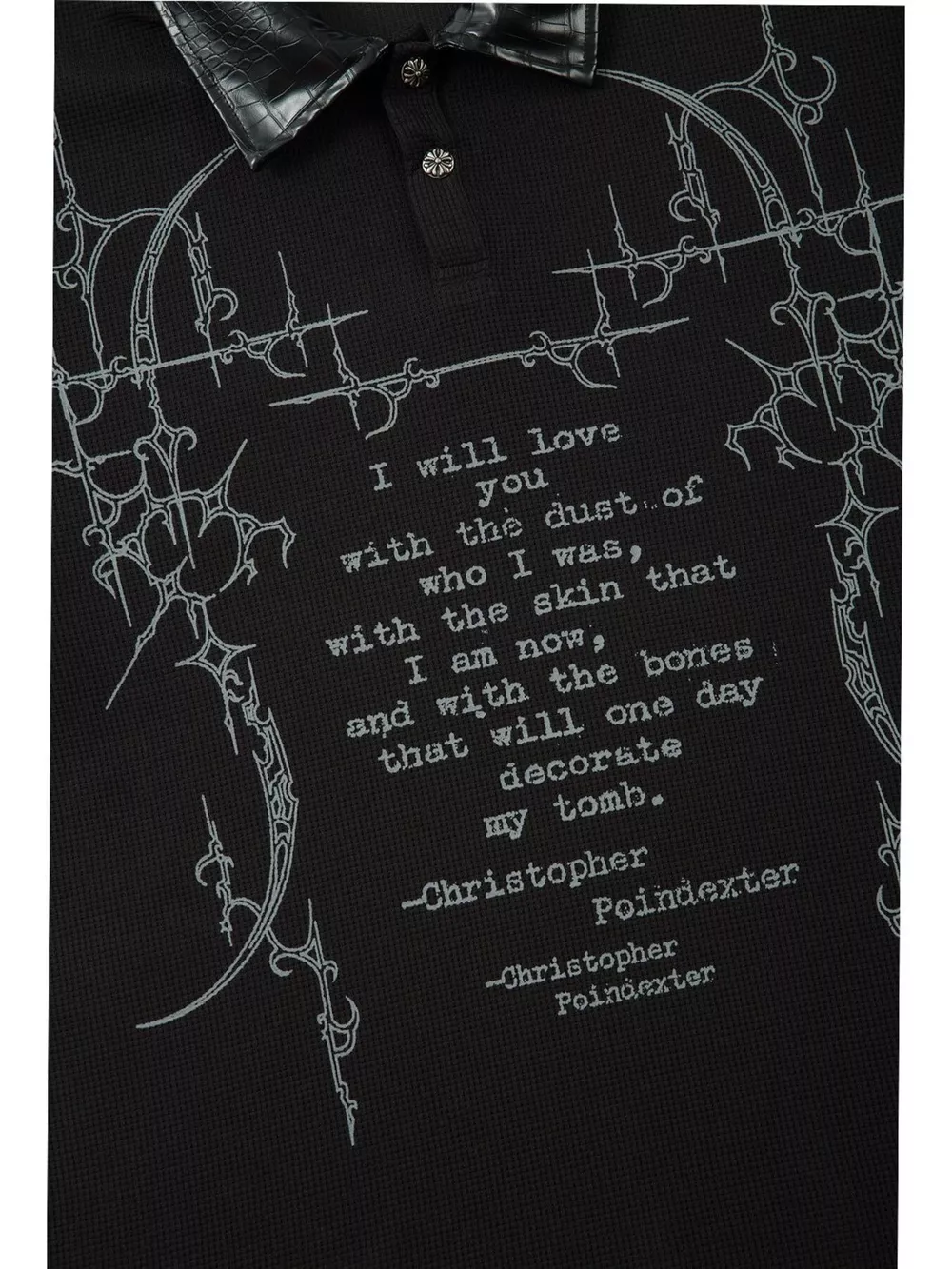 Men's Printed Polo Collar Long Sleeve Top, image 10