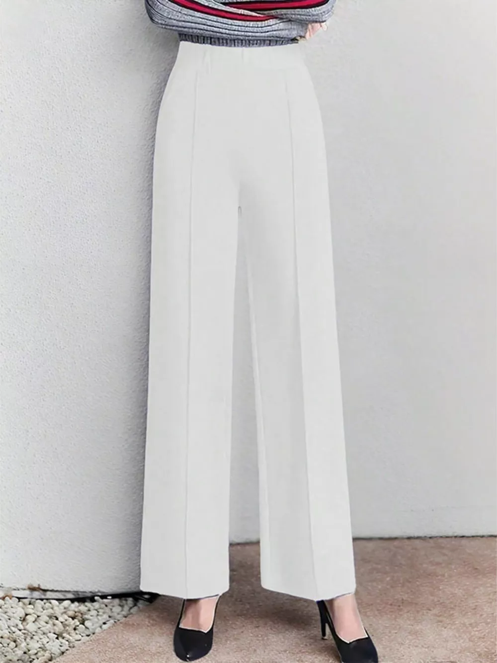 High-Waisted Wide Leg Pants, image 12