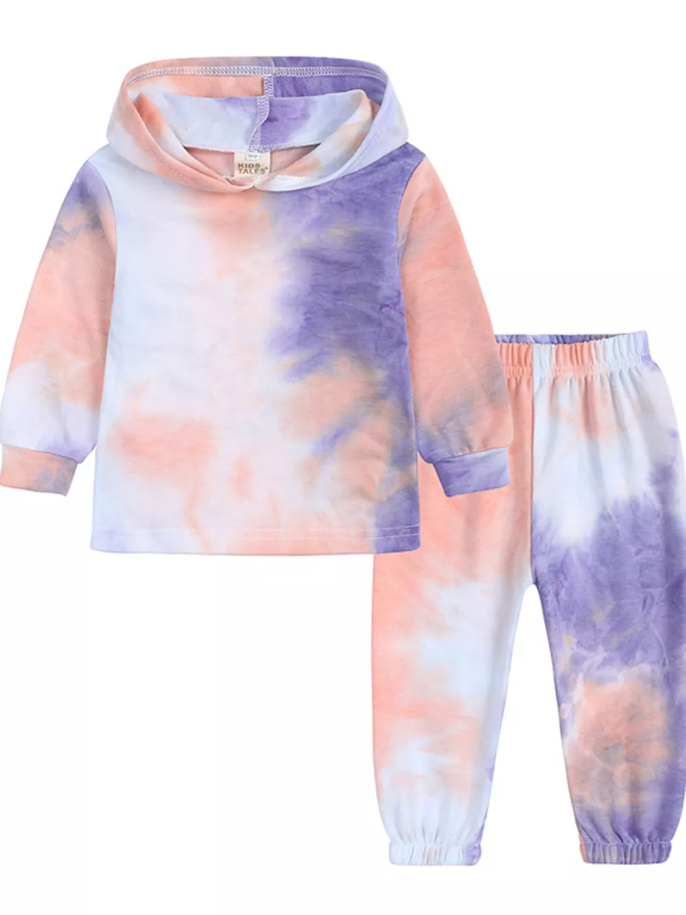 Children's Tie-Dye Hoodie and Pants Set, image 16