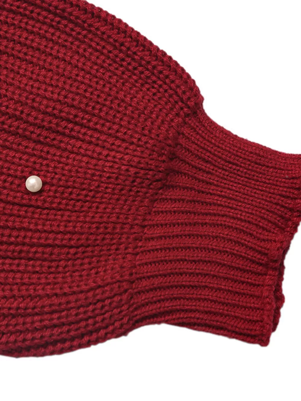 Pearl Embellished Button Up Cardigan, image 9
