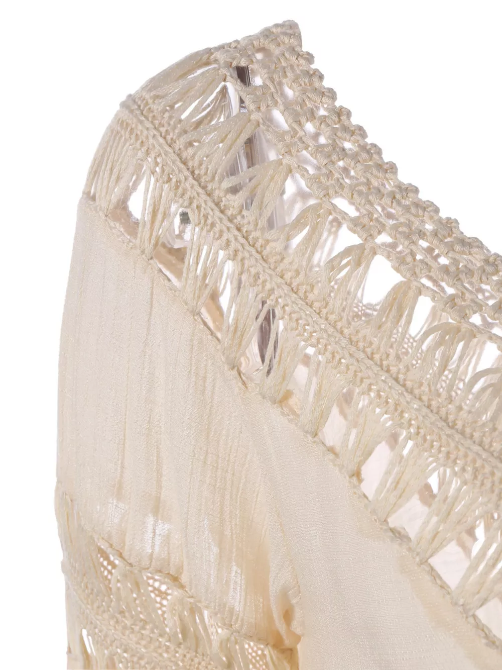 Crochet Trimmed Flowy Cover Up Dress, image 11