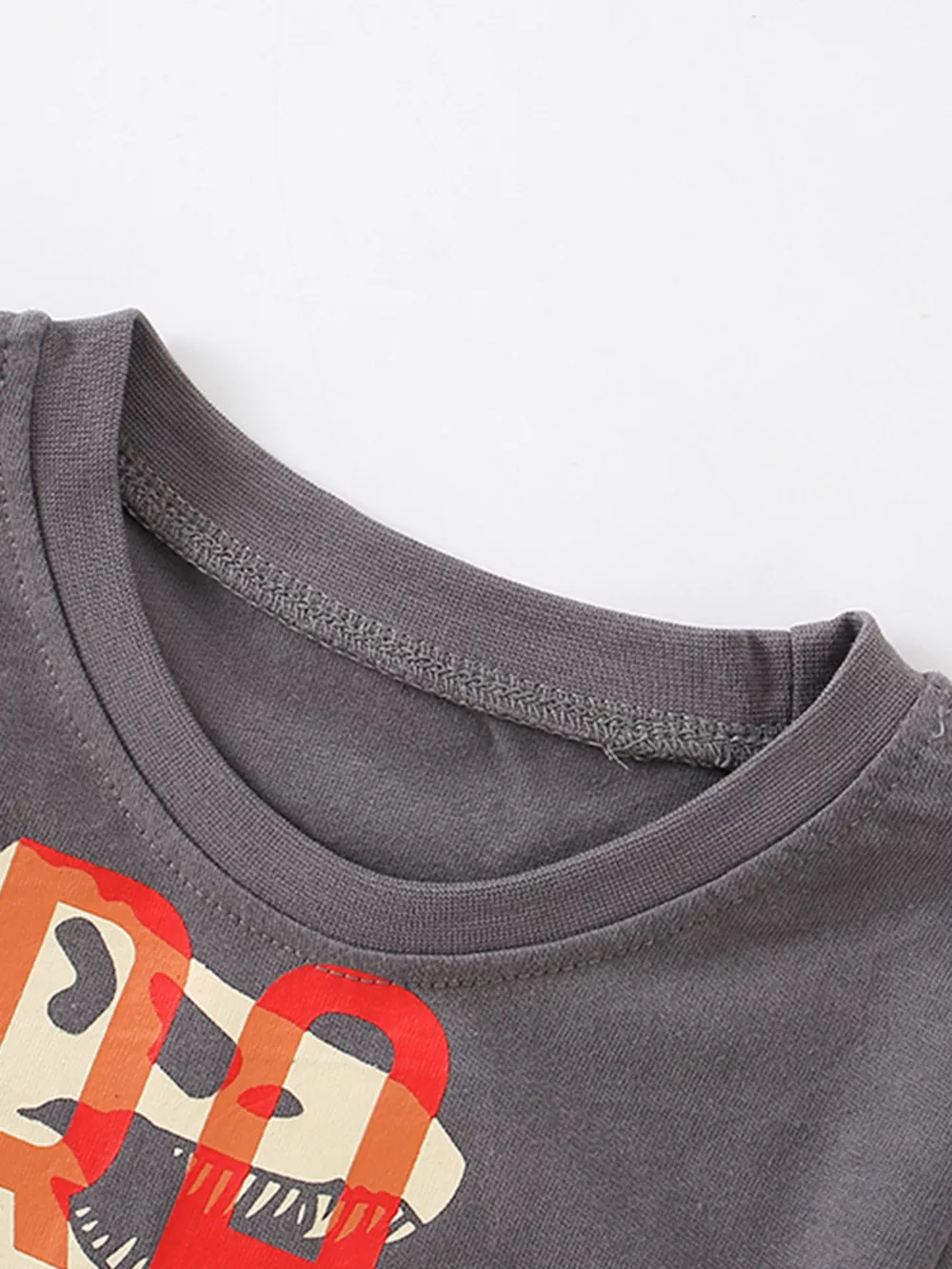 Children's Round Neck Short Sleeve T-Shirt, image 3