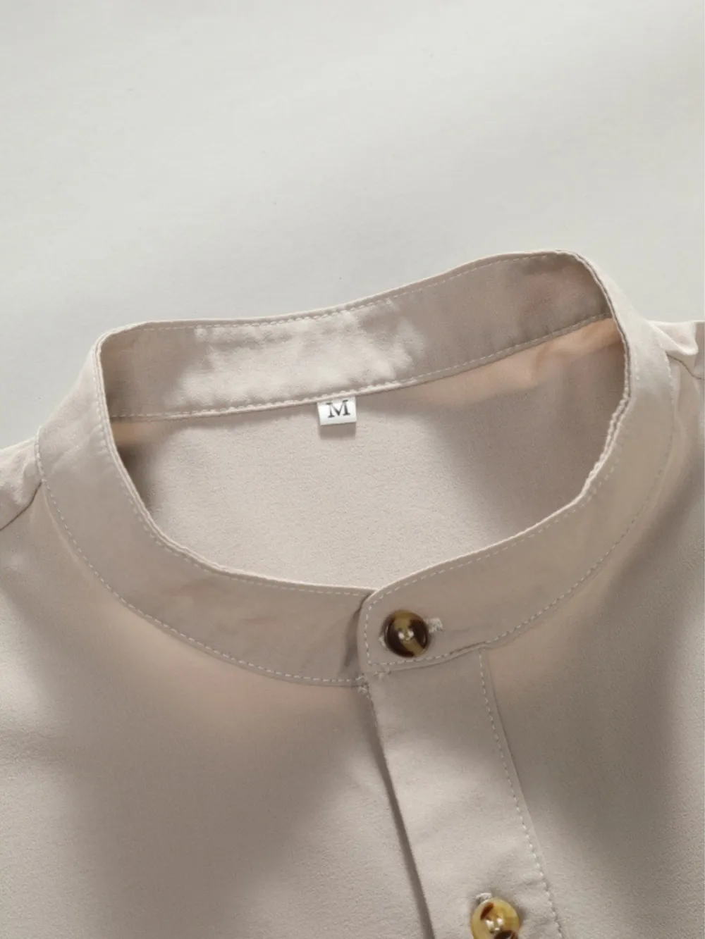 Men's Button Detail Short Sleeve Blouse, image 5