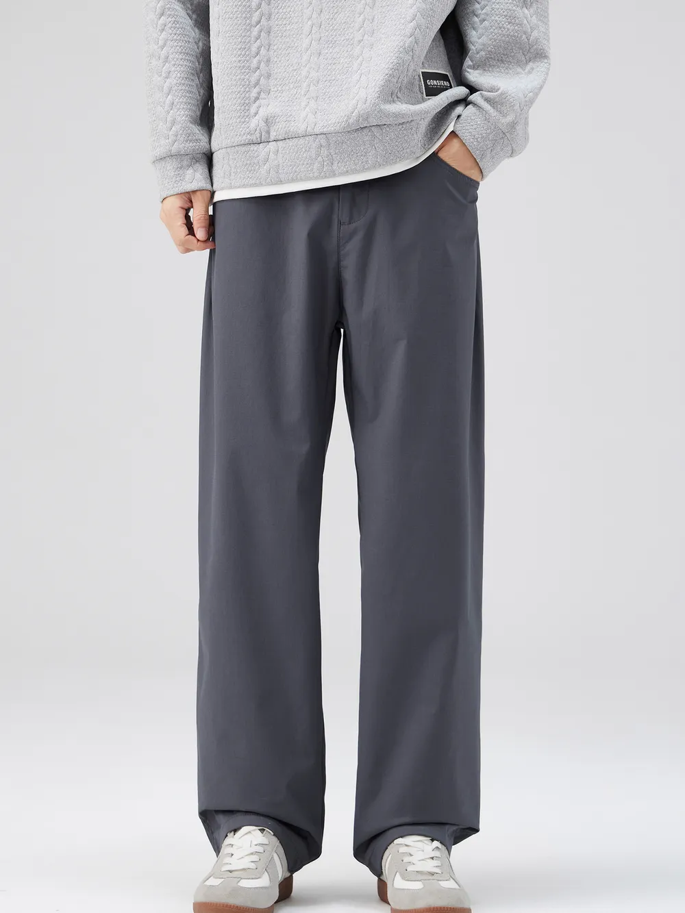Men's Full Size Loose Fit Casual Pants Plus Size, image 4
