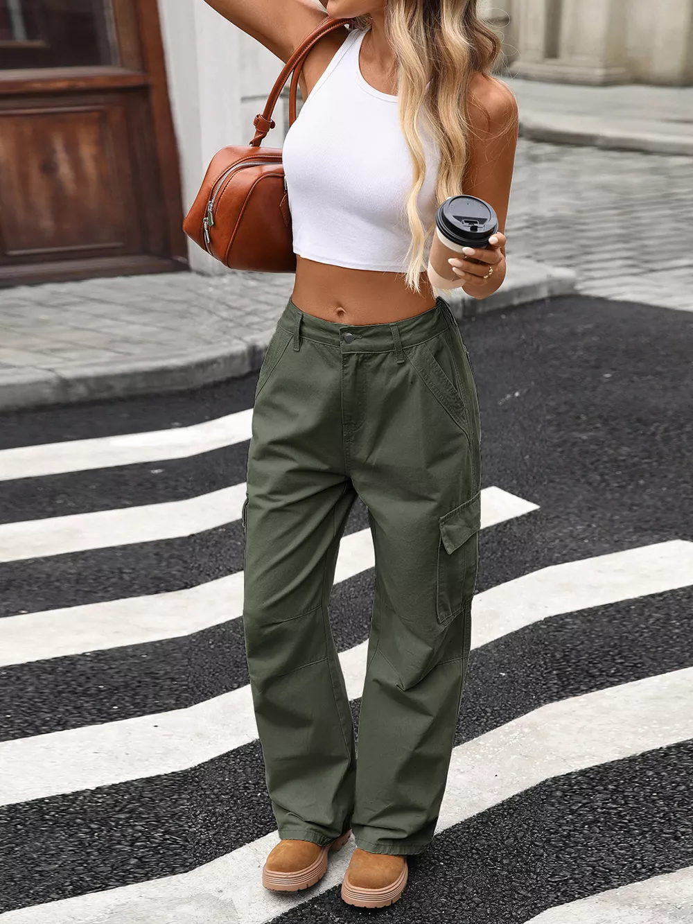 Relaxed Fit Cargo Jeans, image 16