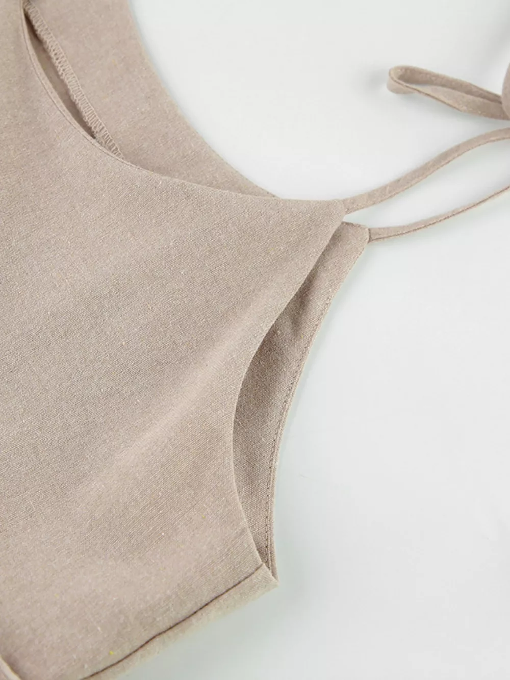 Frill Tie Shoulder Mini Dress, image 9