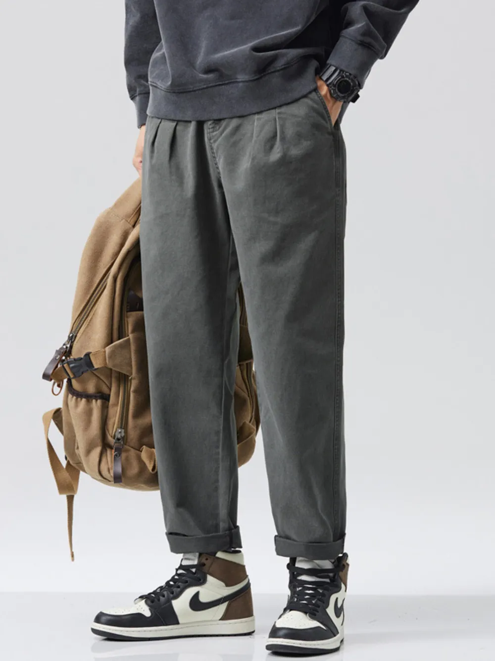 Men's Full Size Loose Fit Pants Plus Size, image 2