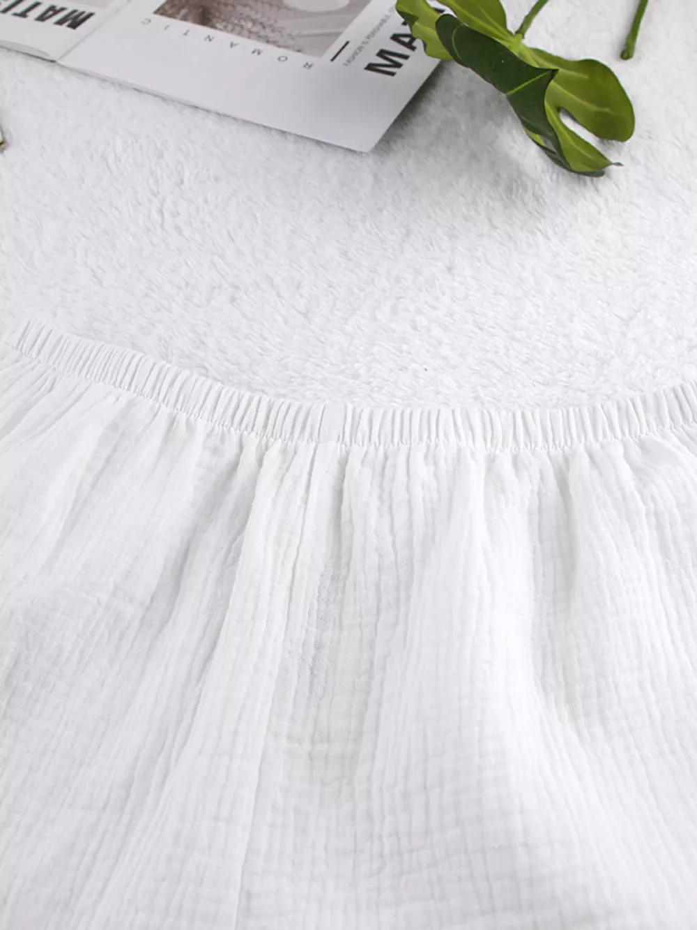 Tie Front Relaxed Fit Cami and Shorts Set, image 9