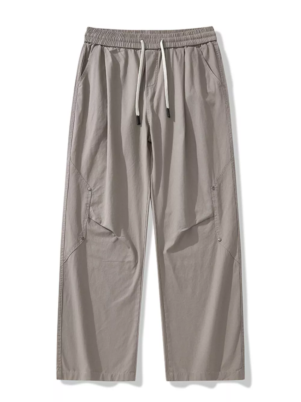 Men's Plus Size Loose Fit Drawstring Cargo Pants, image 6