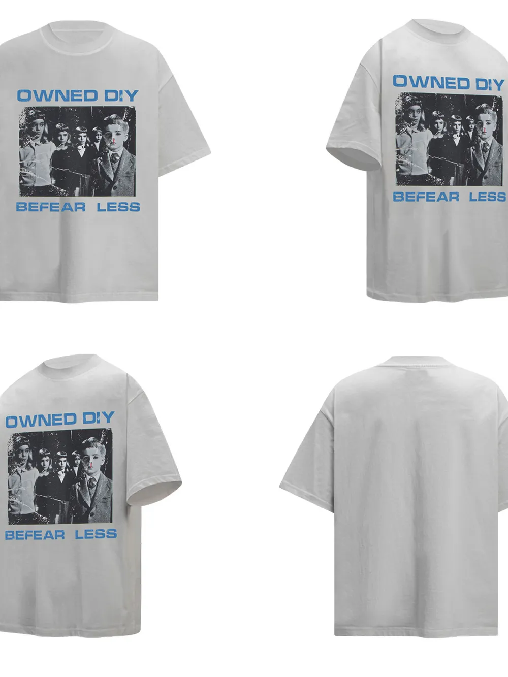 Men's Vintage Graphic Oversized T-Shirt, image 5