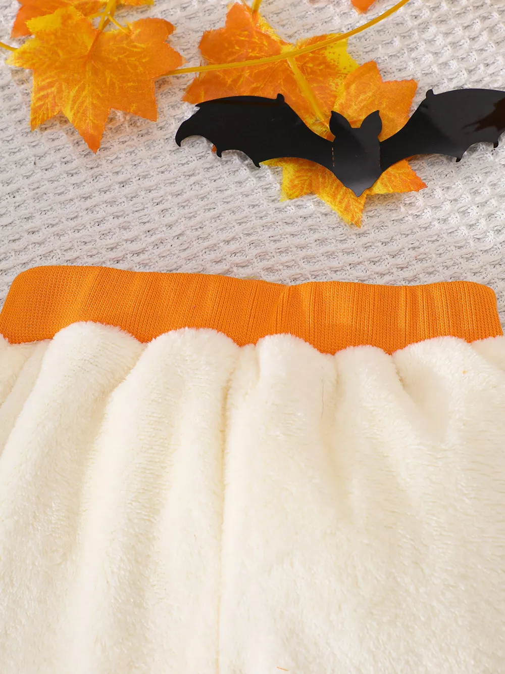 Children's Halloween Ghost Pattern Top and Pants Set, image 5