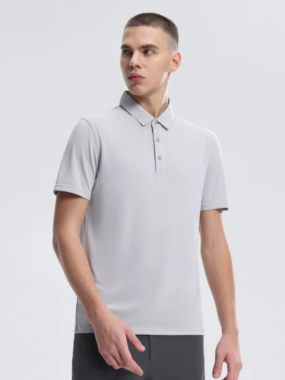 Men's Full Size Short Sleeve Polo Shirt Plus Size, image 2