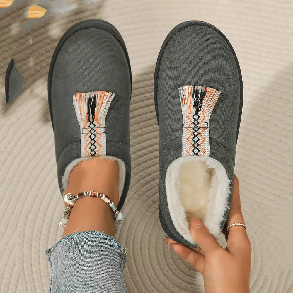Round Toe Platform Slippers, image 8