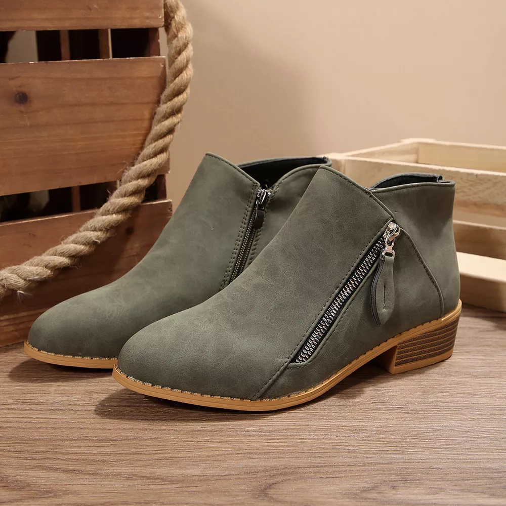 Block Heels Ankle Boots, image 17