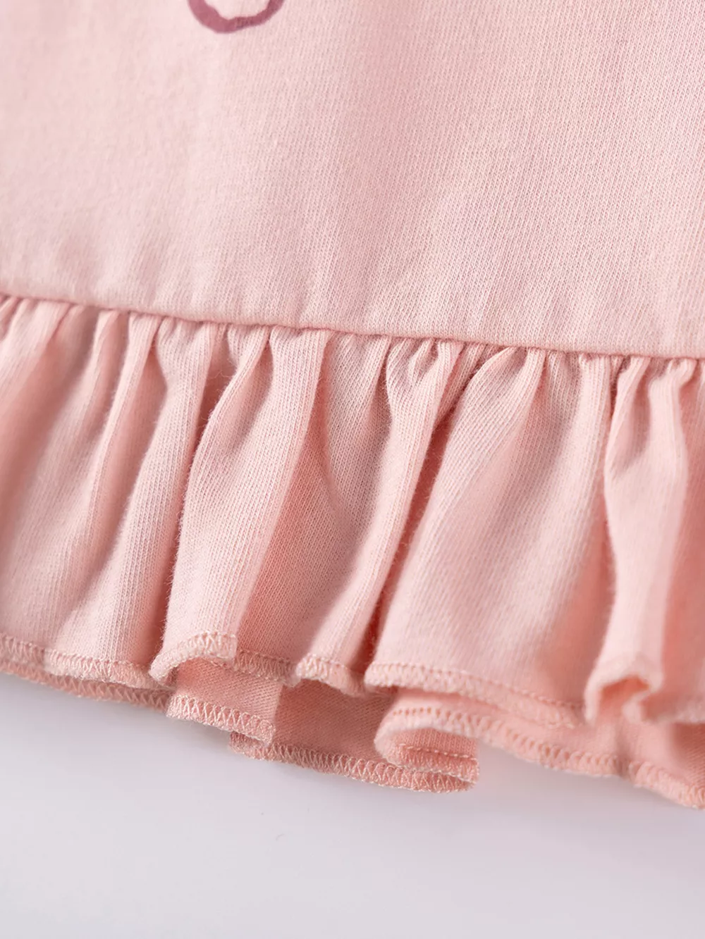 Children's Ruffle Trim Long Sleeve Dress, image 5