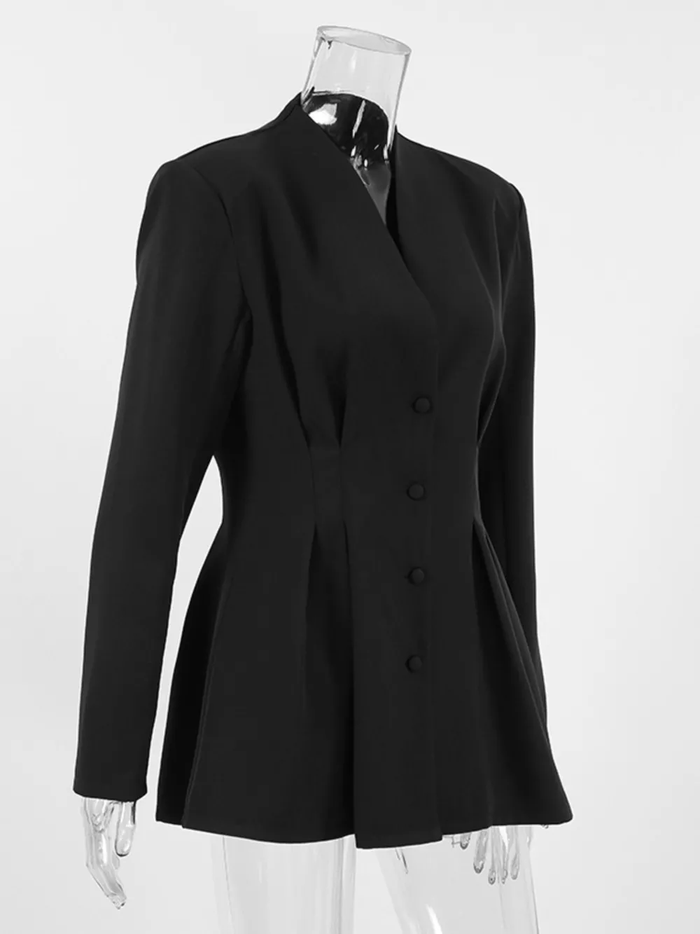 Fitted Button-Down Jacket, image 6