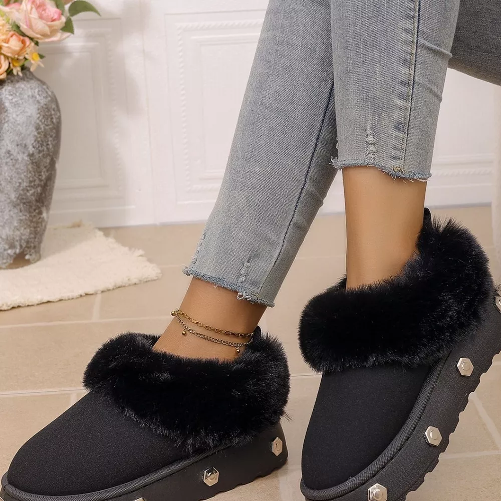 Round Toe Platform Boots, image 4