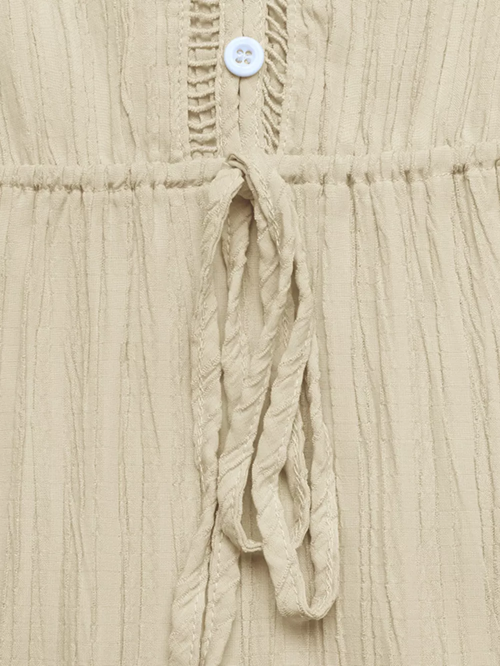 Tiered V-Neck Long Sleeve Dress, image 10