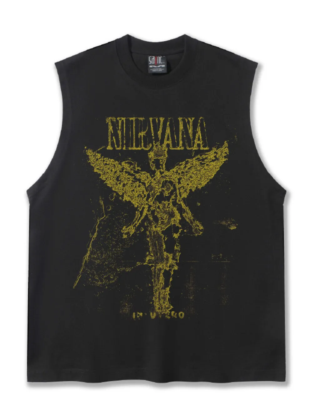Men's Graphic Round Neck Tank, image 5