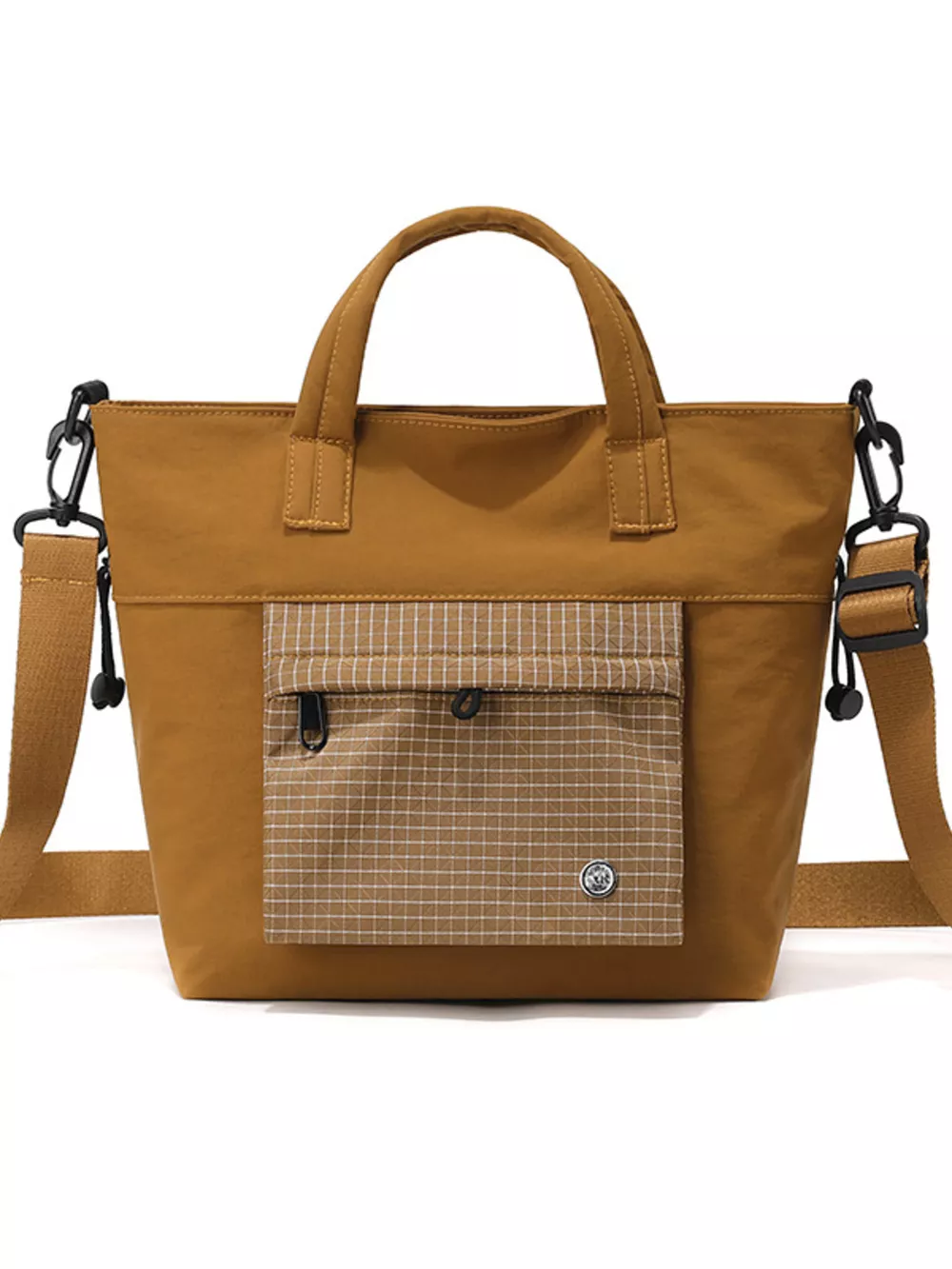 Plaid Nylon Crossbody Bag, image 5