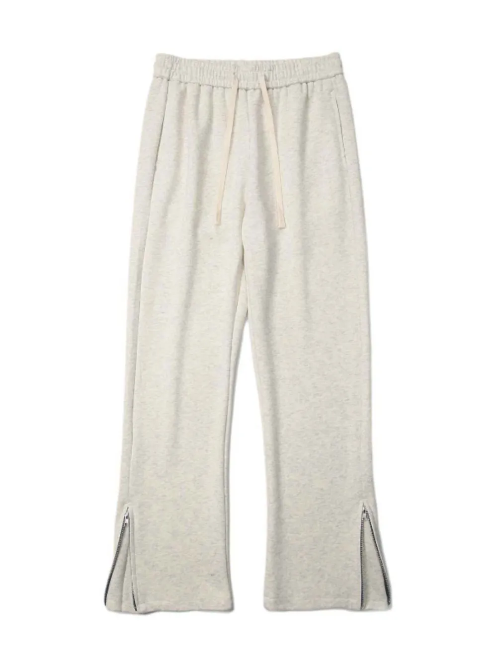 Men's Plus Size Wide Leg Drawstring Pants with Side Zipper, image 7