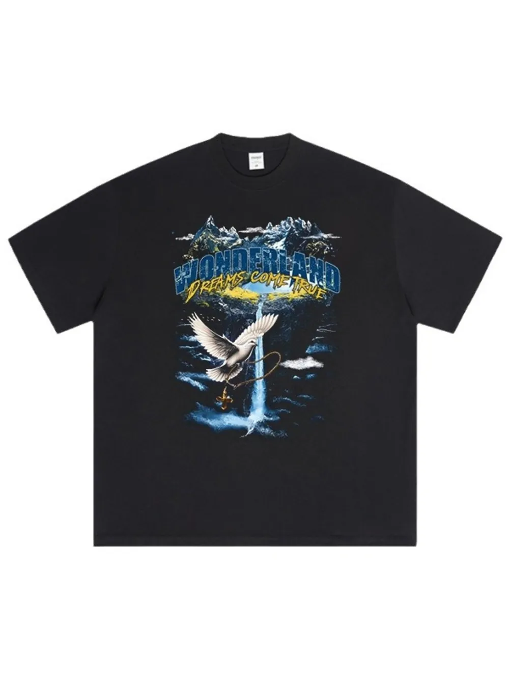 Men's Graphic Round Neck Short Sleeve T-Shirt, image 4