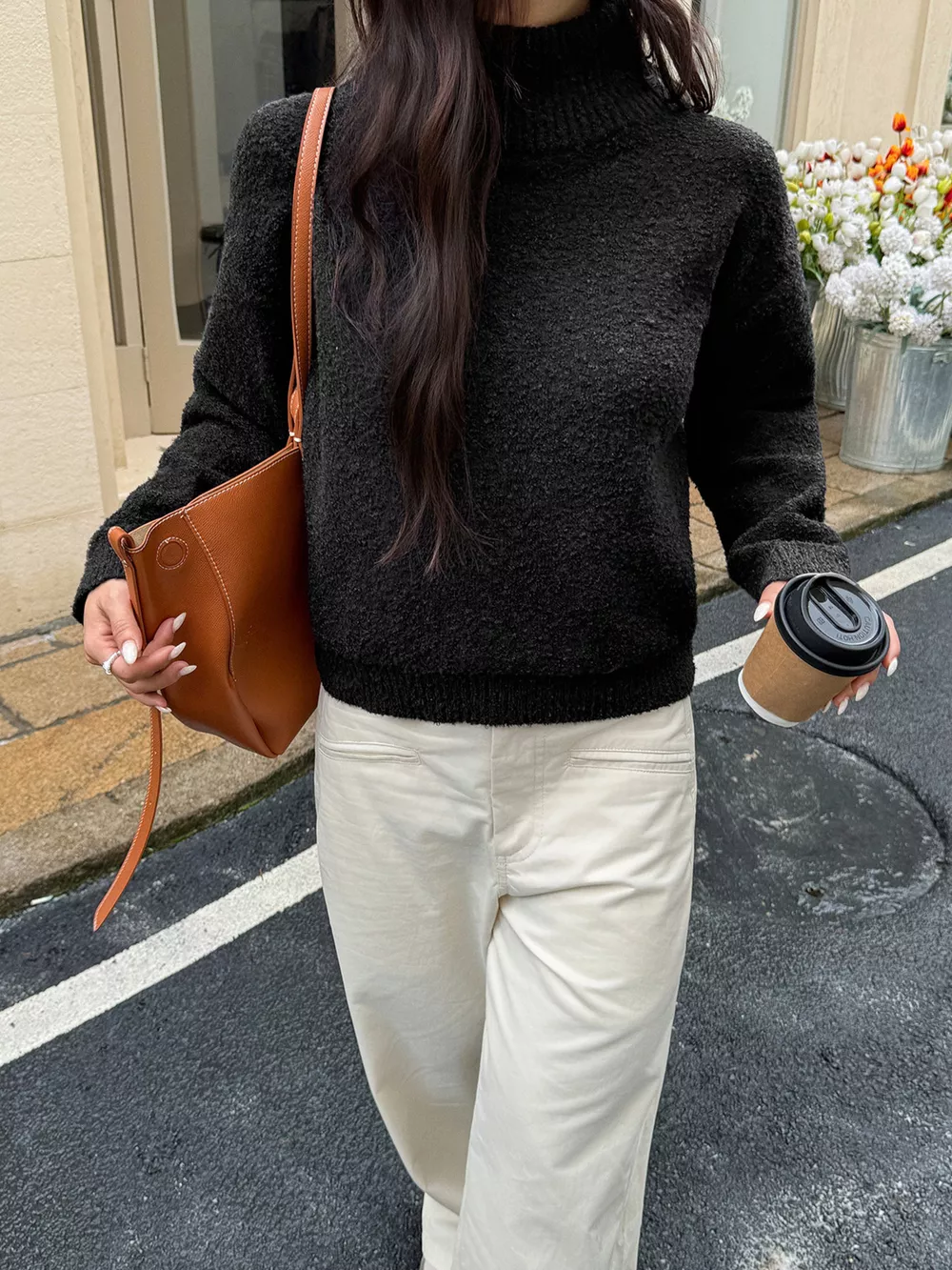 Turtleneck Long Sleeve Sweater