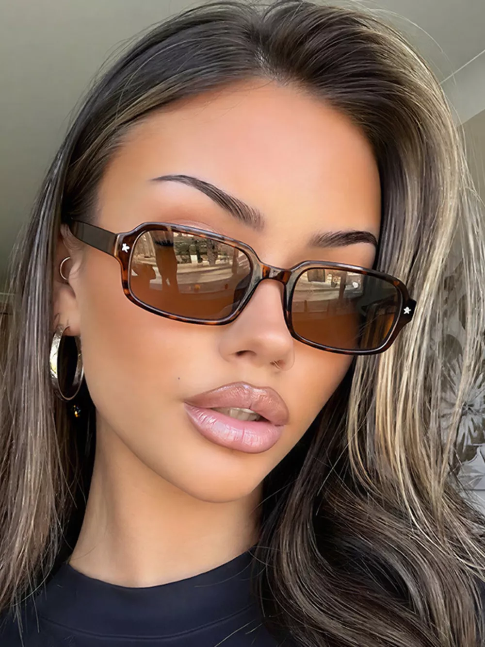 Rectangle UV Protection Sunglasses, image 3