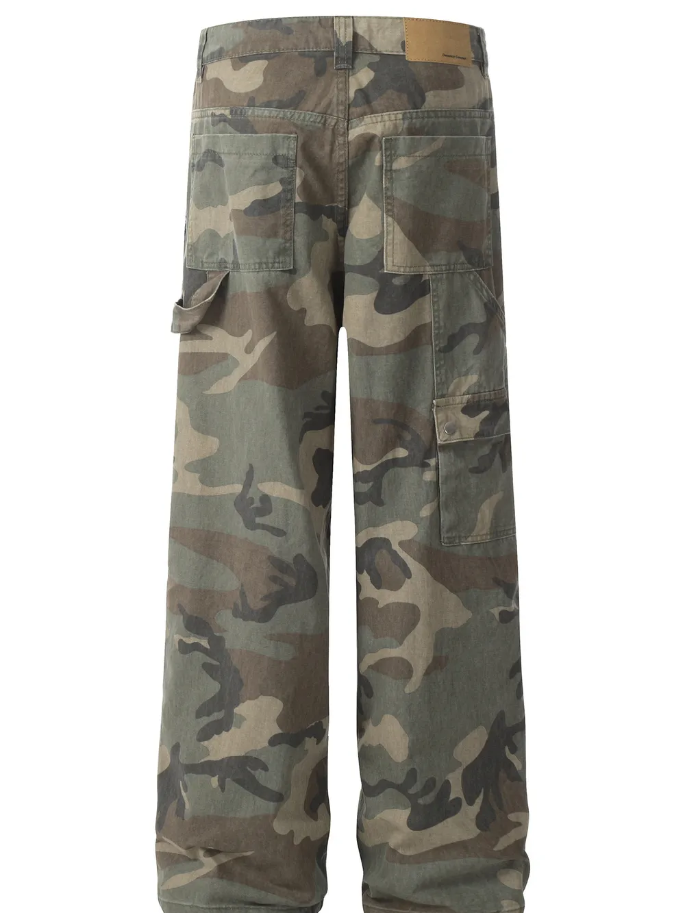 Men's Camouflage Cargo Pants with Side Pockets, image 3