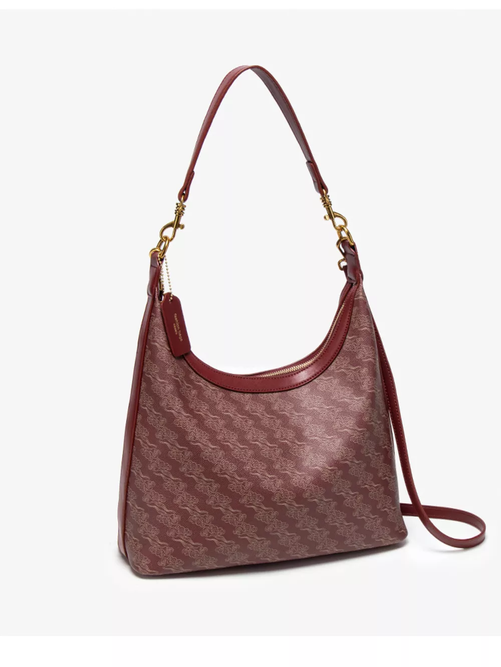 Printed PU Leather Shoulder Bag, image 8