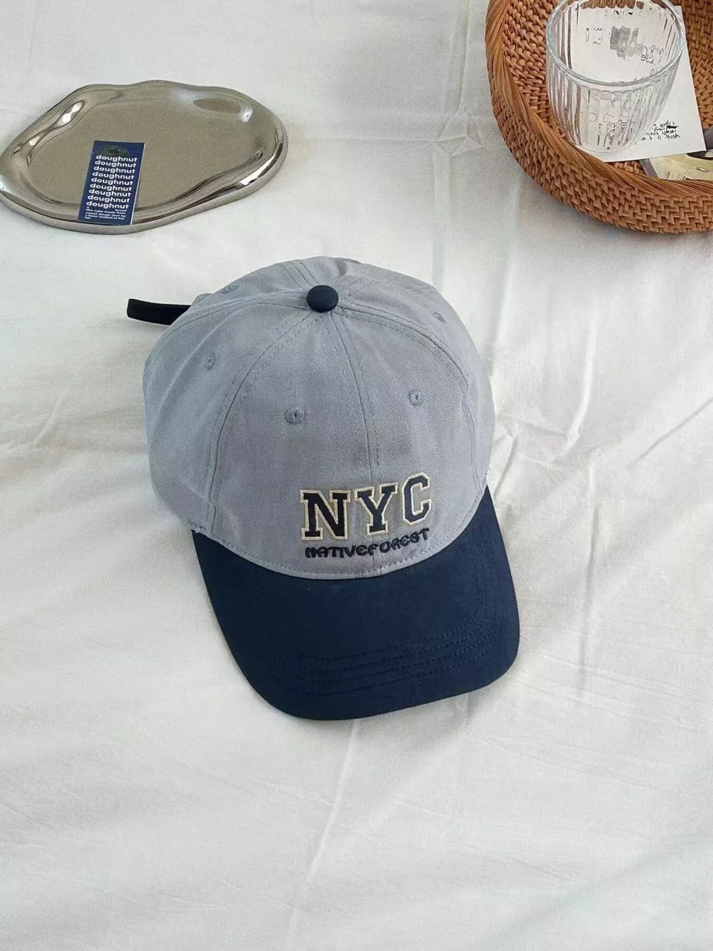 Letter Embroidered Baseball Cap, image 4