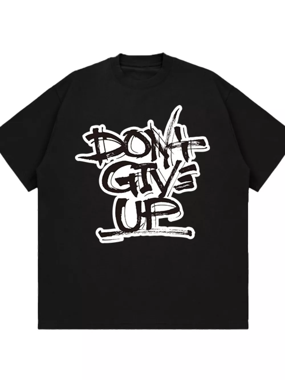 Men's Letter Graphic Crew Neck T-Shirt, image 7