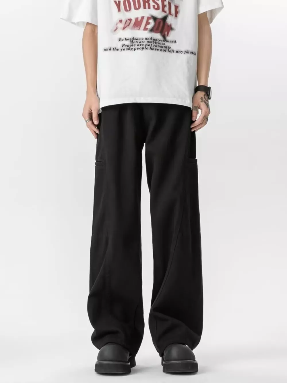 Men's Plus Size Loose Fit Pants