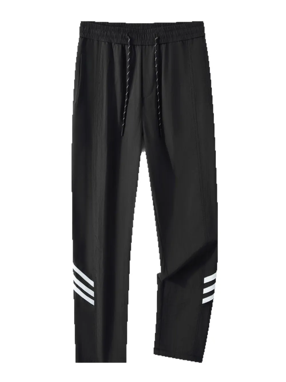 Men's Plus Size Drawstring Wide Leg Pants, image 7