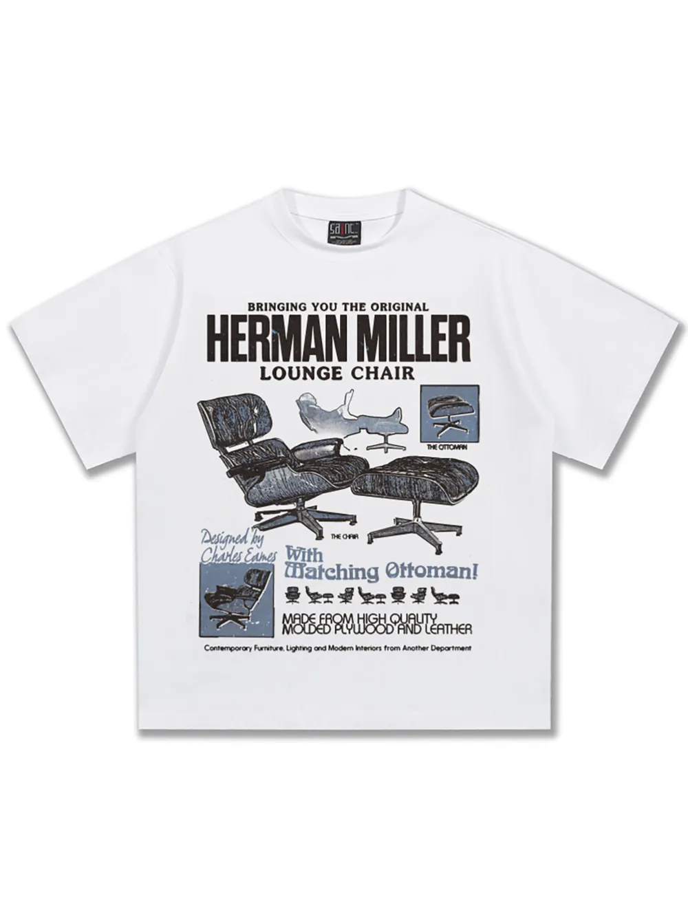 Men's Graphic Round Neck Short Sleeve T-Shirt, image 6