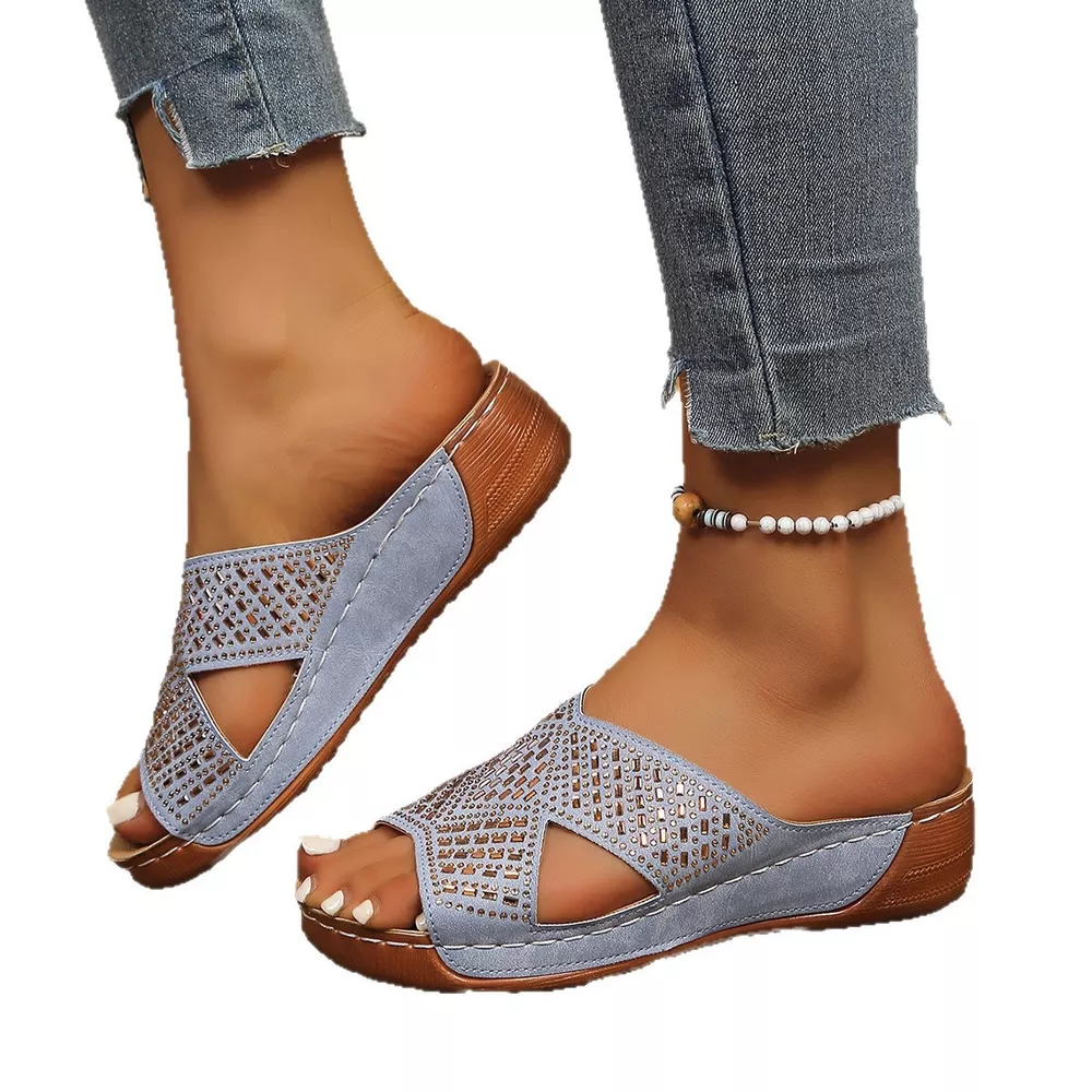 Open Toe Wedge Sandals, image 13