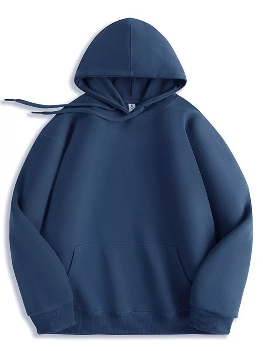 Men's Full Size Solid Color Casual Hoodie Plus Size, image 8