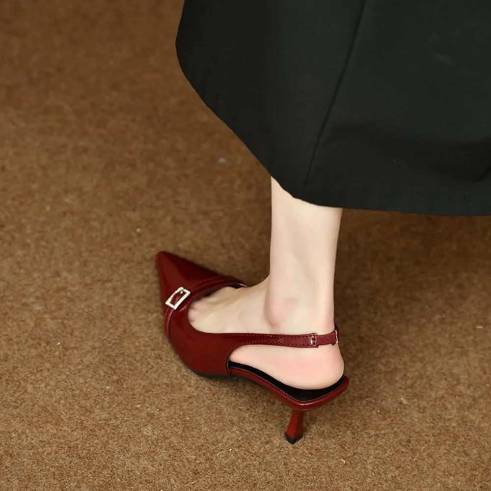 Pointed Toe Slingback Pumps, image 17