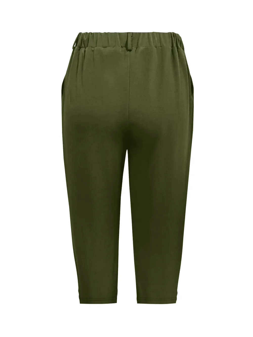 Pleated Detail Pants with Pockets, image 20