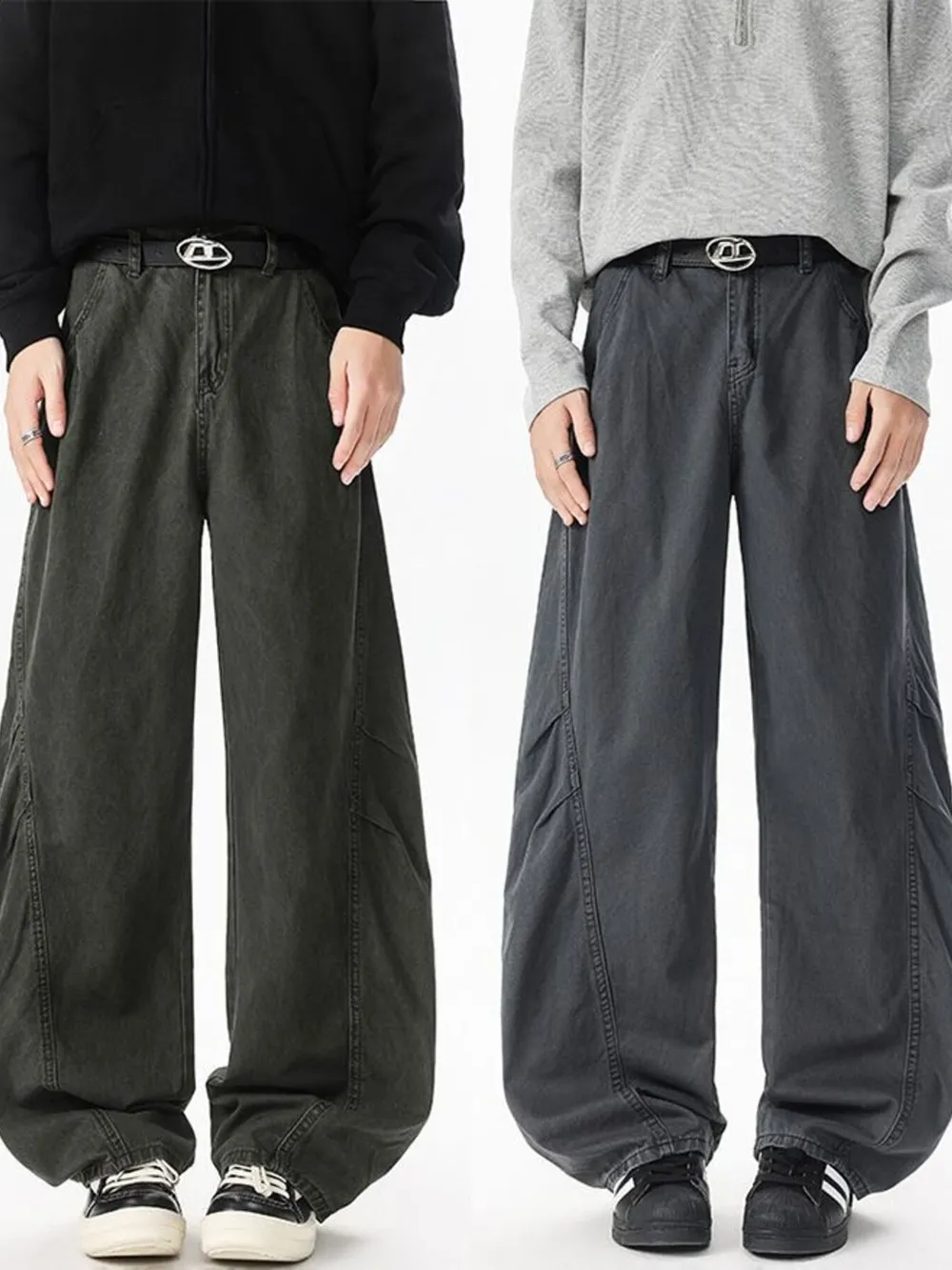 Men's Wide Leg Jeans, image 11