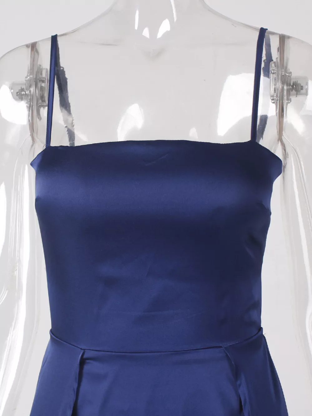 Spaghetti Strap High-Slit Maxi Dress, image 4