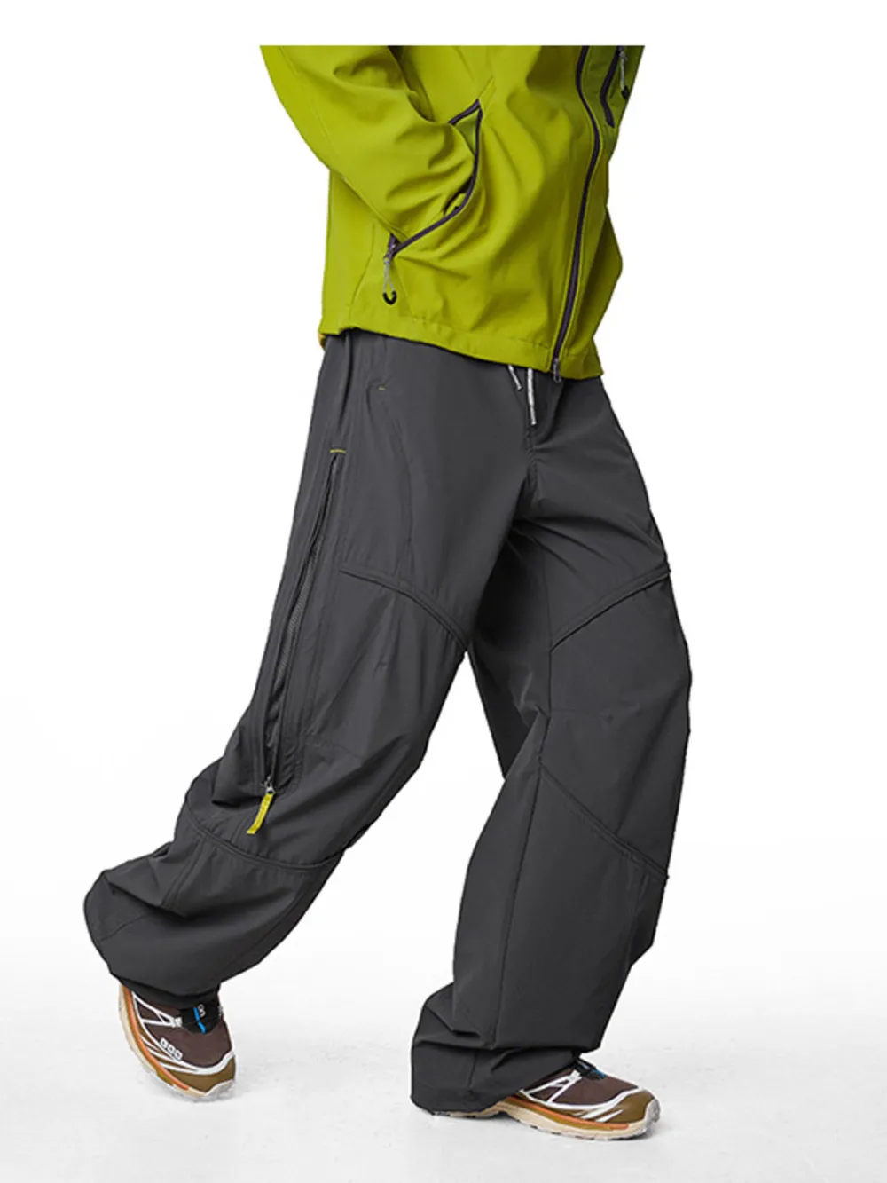 Men's Loose Fit Drawstring Cargo Active Pants, image 20