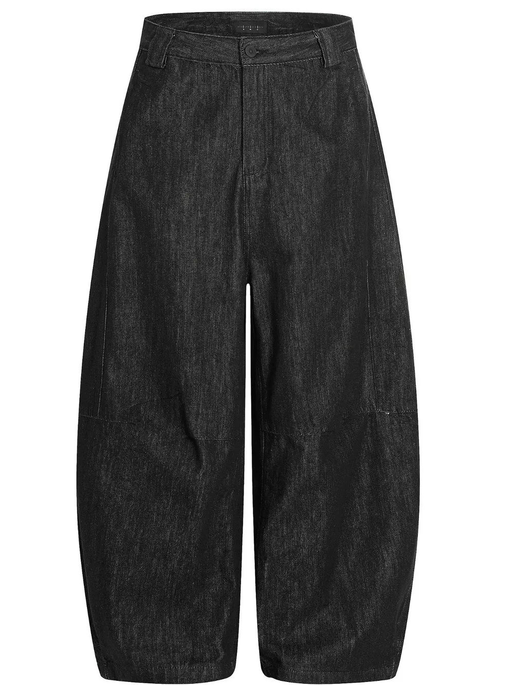 Men's Wide Leg Wash Jeans, image 4