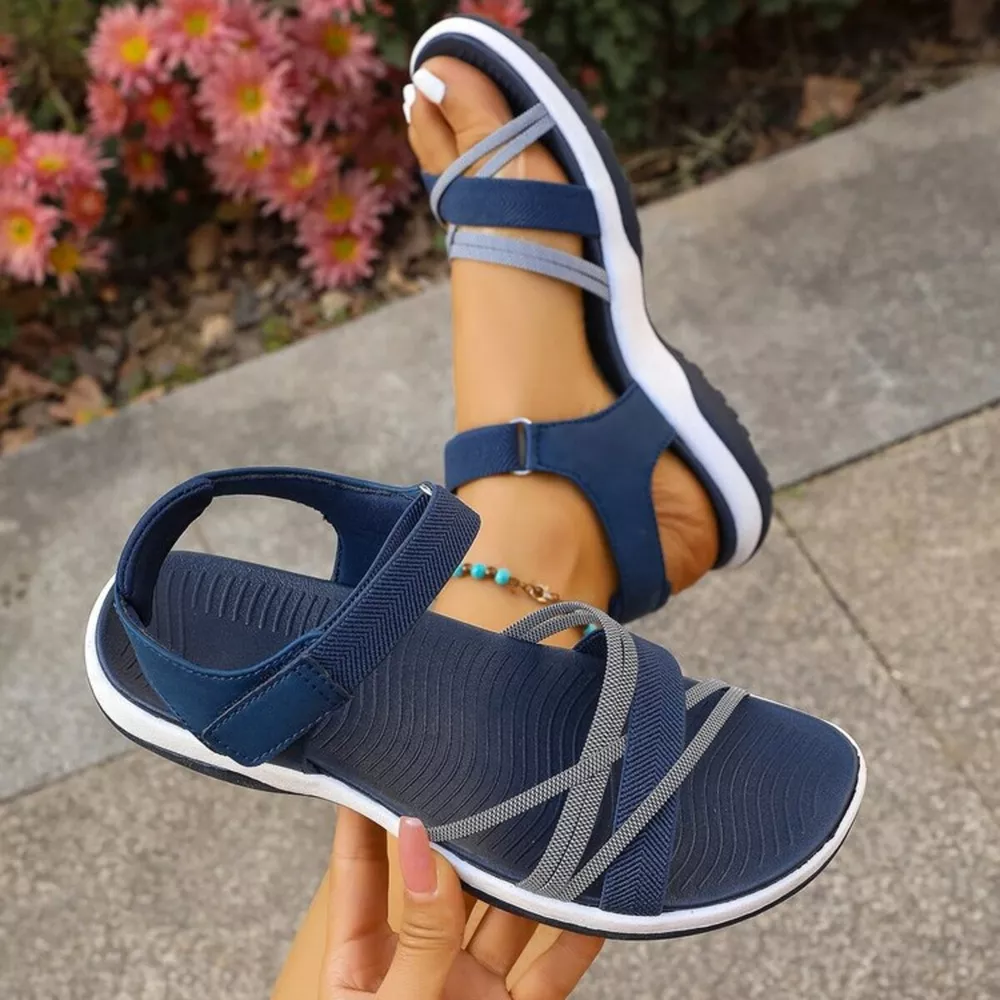 Adjustable Strap Open Toe Sandals, image 4